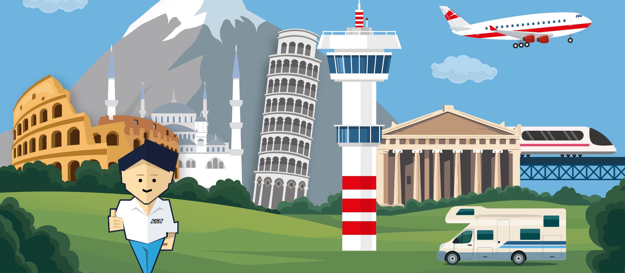 In Europa op vakantie - advies GGD