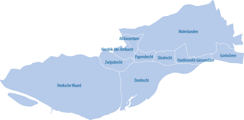 10 gemeenten ZHZ